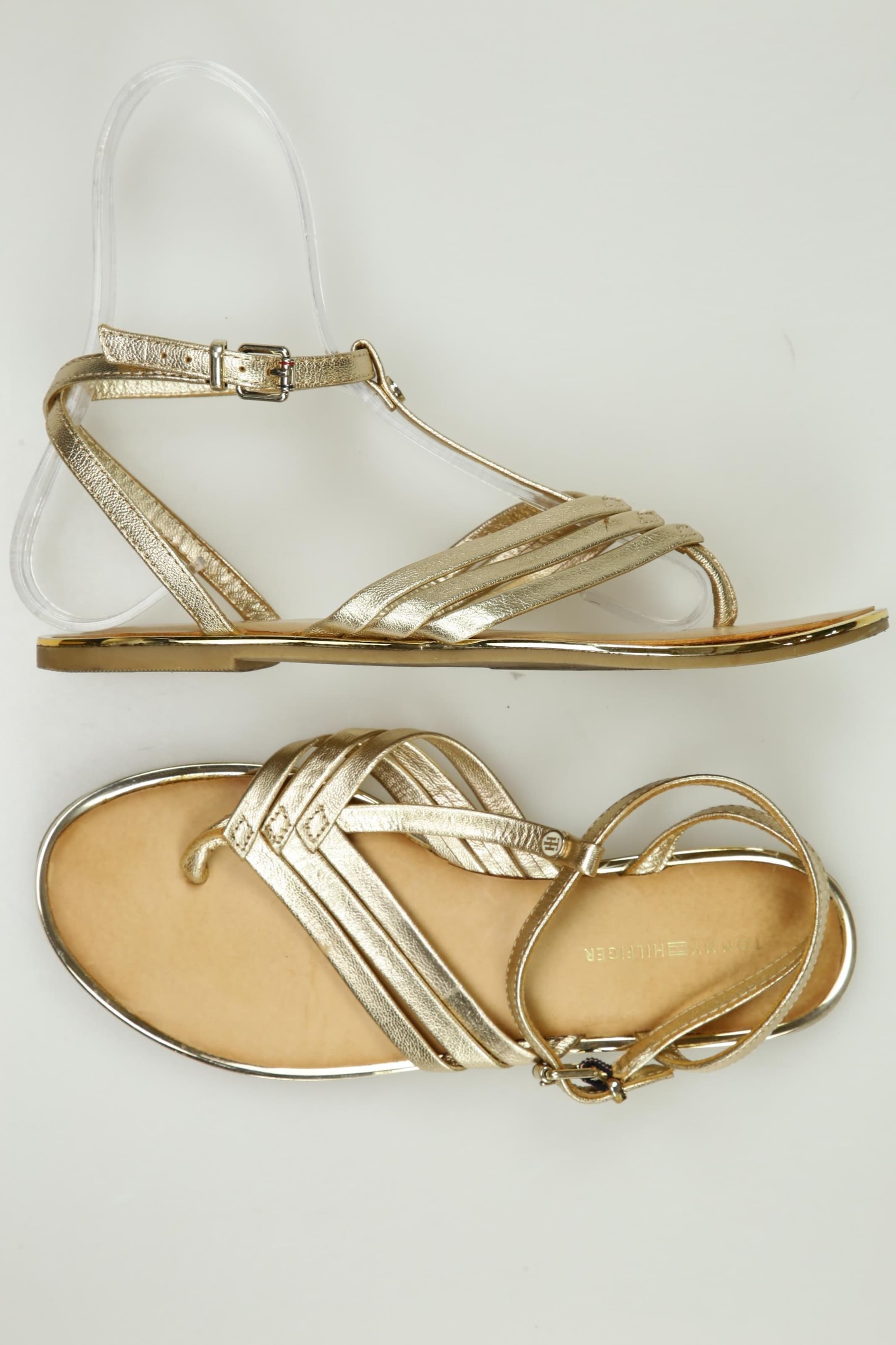 TOMMY HILFIGER Sandals & High-Heeled Sandals in 37 in Yellow: front