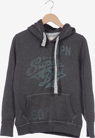 Superdry Kapuzenpullover L in Grau: predná strana