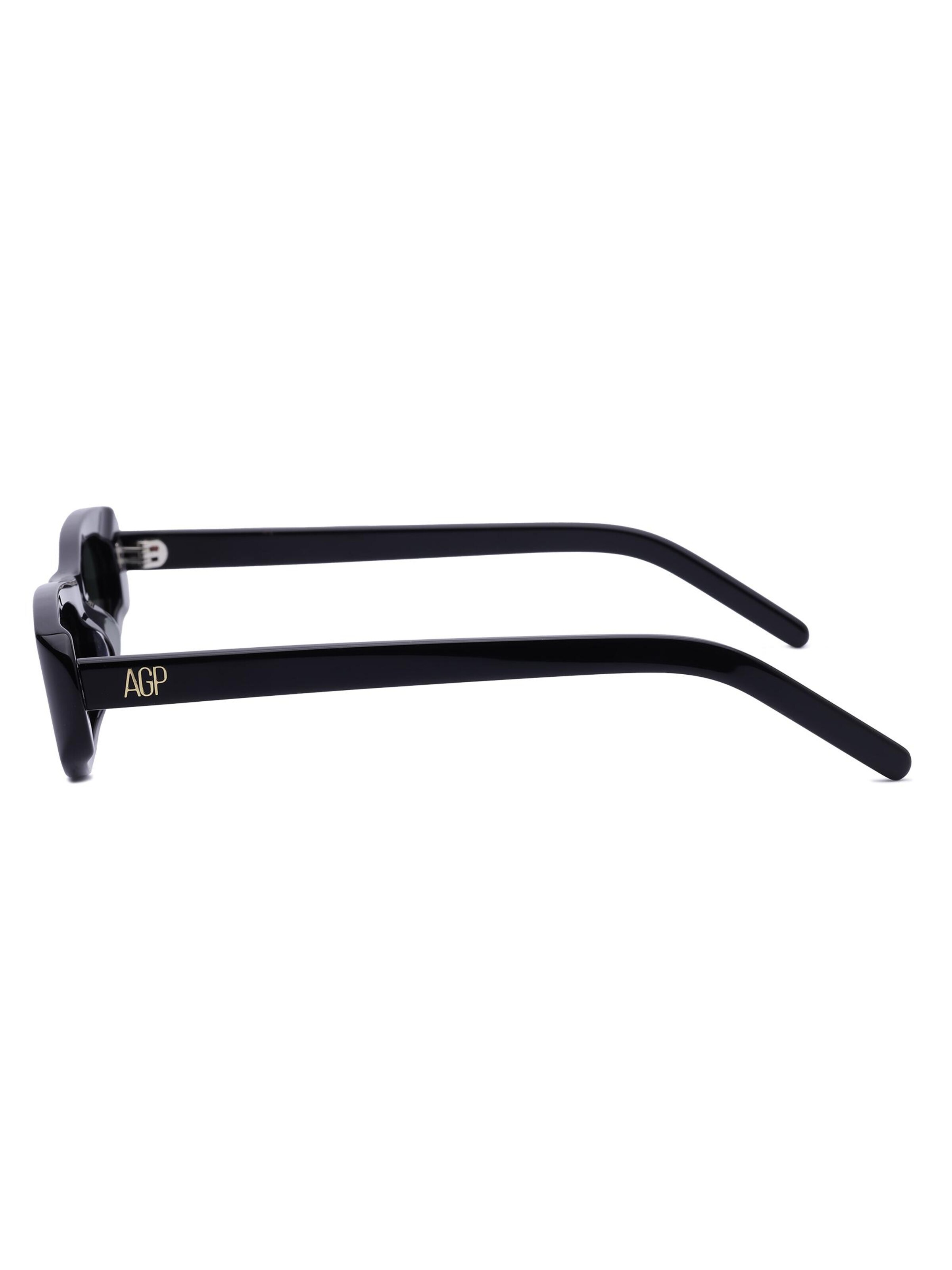 AVANT-GARDE PARIS Sonnenbrille 'Oval Selene' in Schwarz