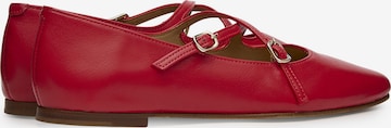 Ballerines 'Bailarina' LOTTUSSE en rouge