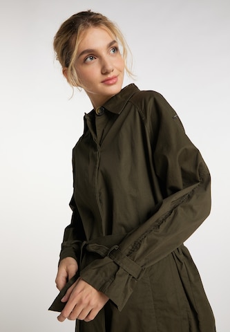 Manteau mi-saison 'Zitha' DreiMaster Vintage en vert