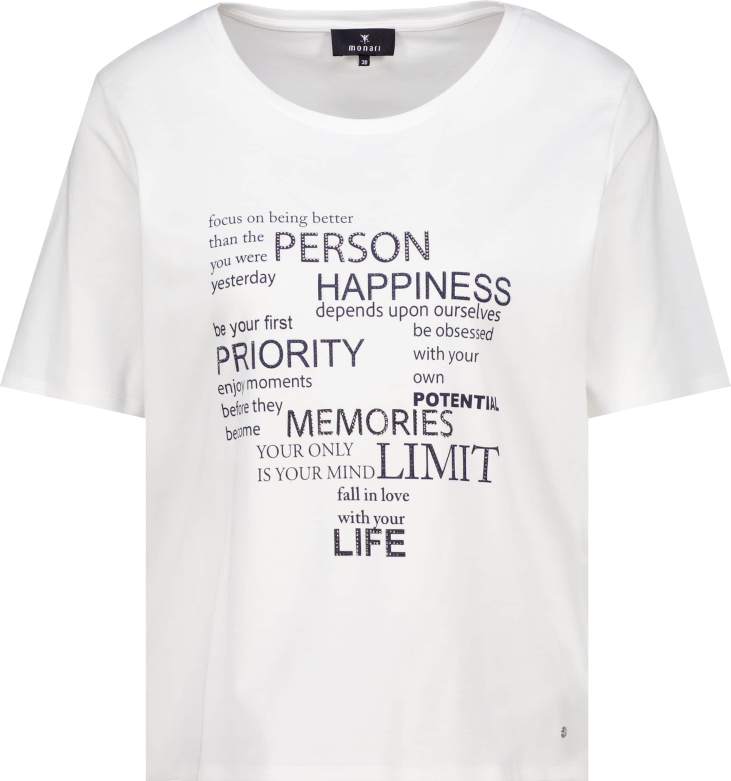 monari Shirt in White: front