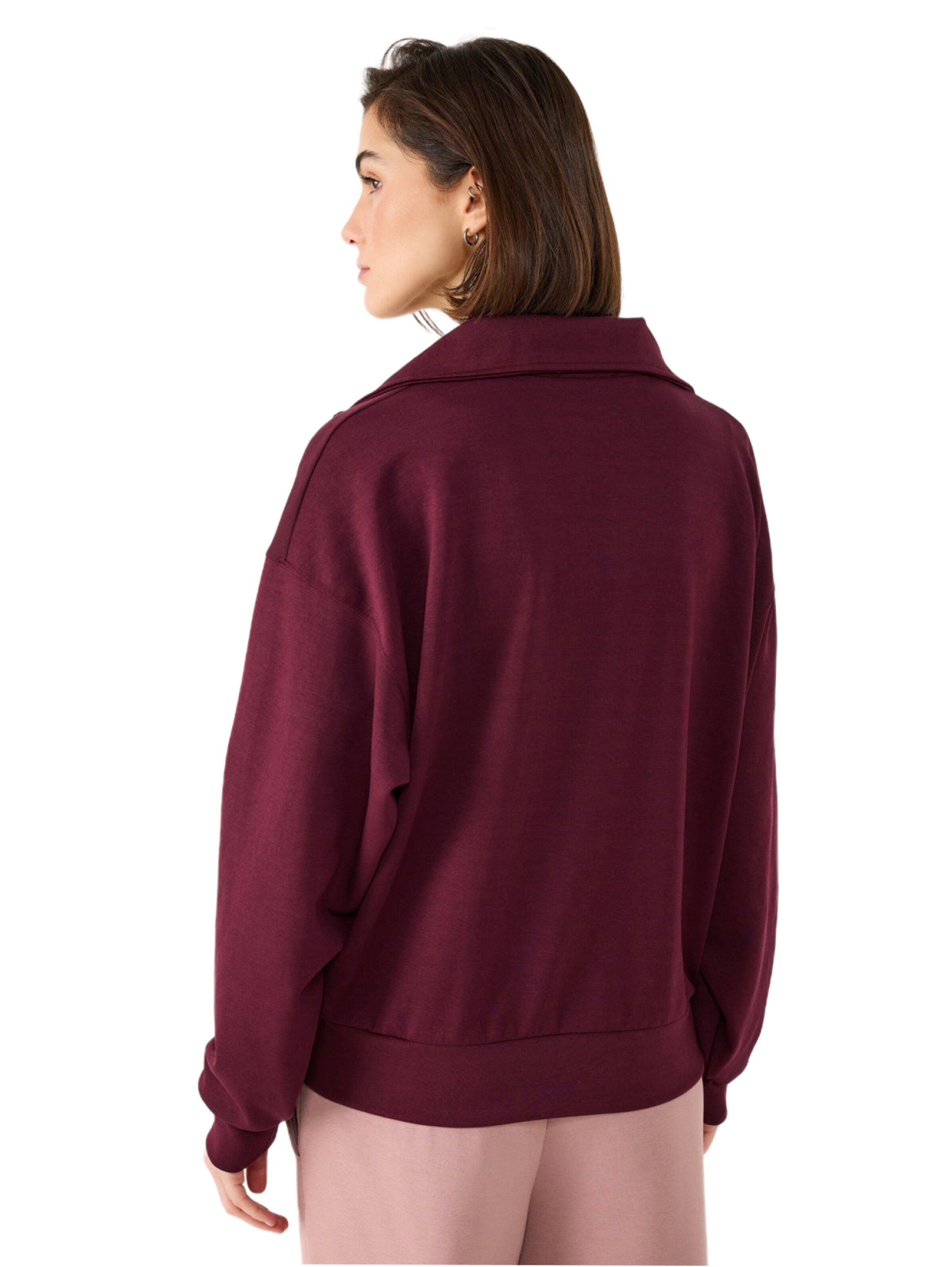 Sweat-shirt No Matter What en rouge