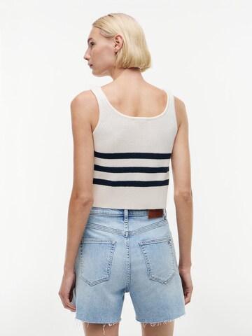 Tommy Jeans Sticktop in Weiß