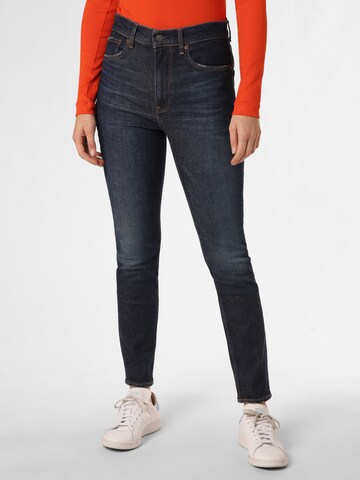 Polo Ralph Lauren Skinny Jeans in Blauw: voorkant