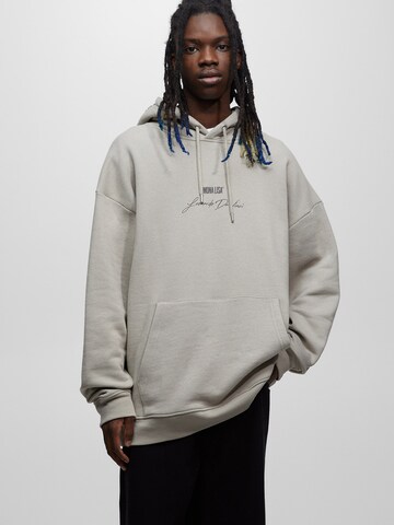 Pull&Bear Sweatshirt i grå: forside