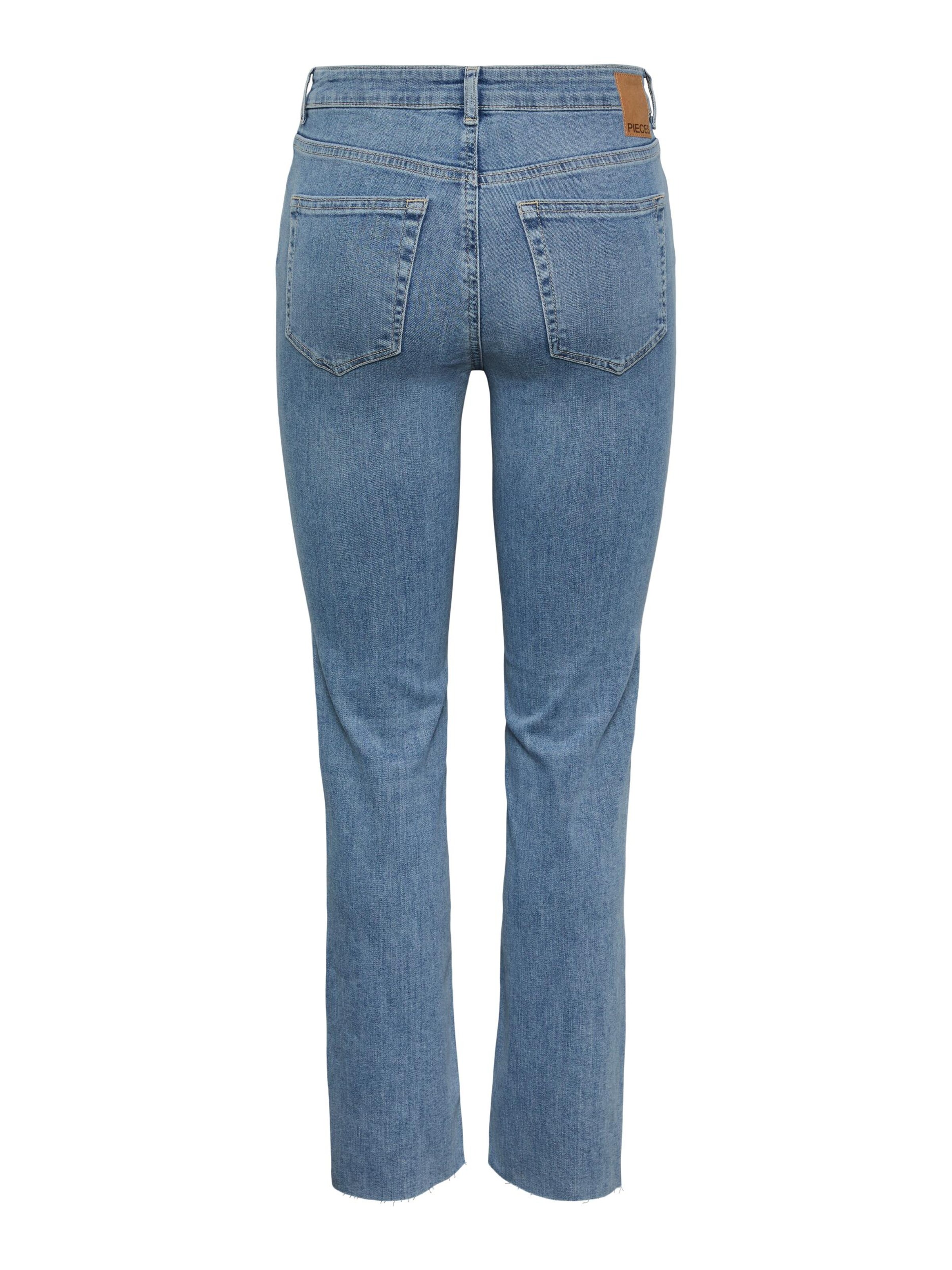 PIECES Slim fit Jeans 'DELLY' in Blue