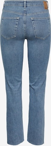 PIECES Flared Jeans 'DELLY' in Blauw
