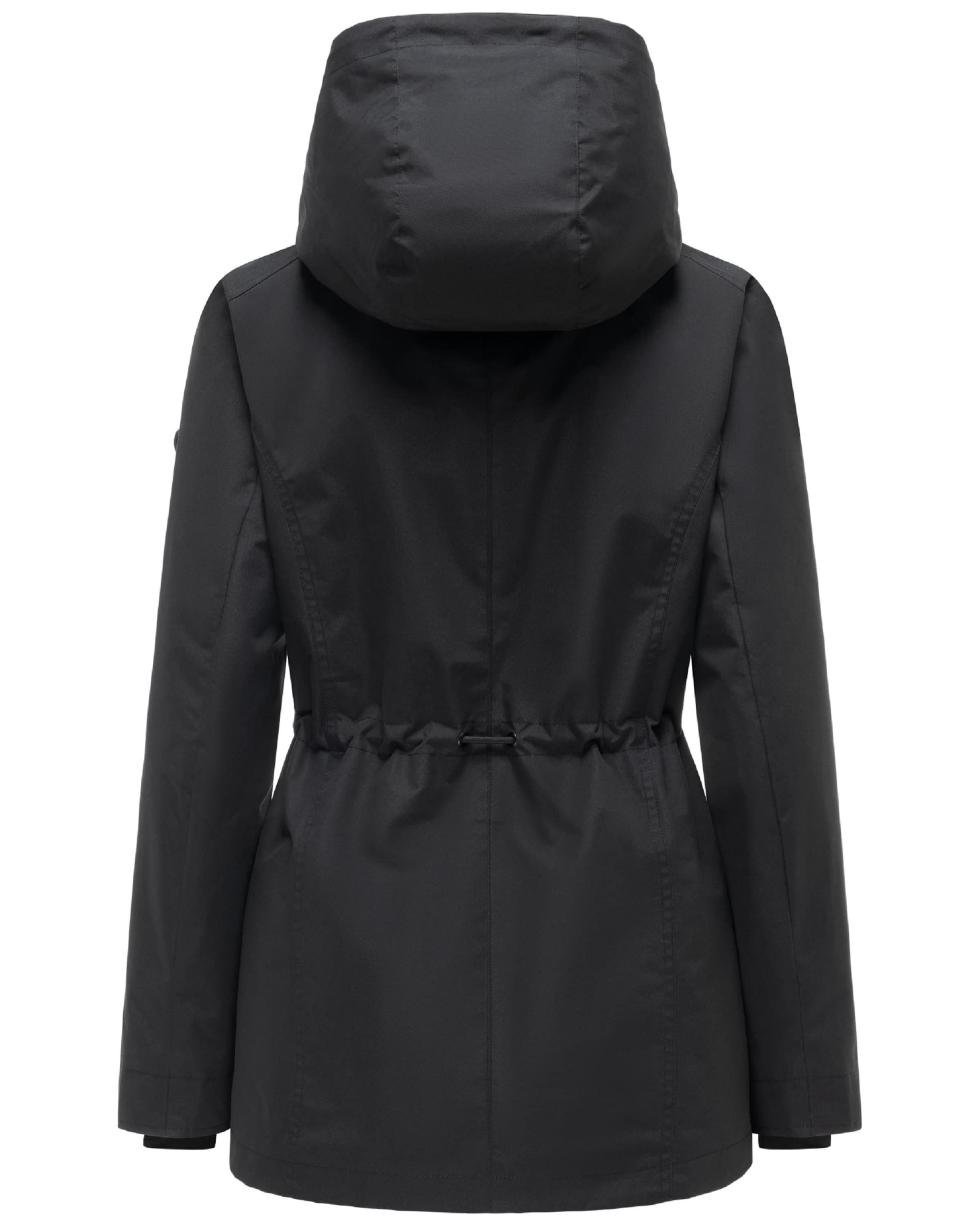 Parka mi-saison 'Bonbonparty 16' MARIKOO en noir