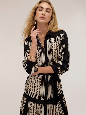 MOTIVI Shirt dress in Black