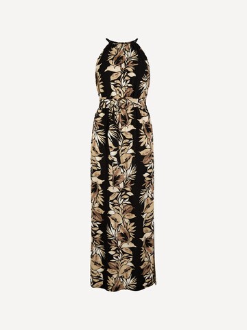 Apricot Jurk ' ' in Zwart: voorkant