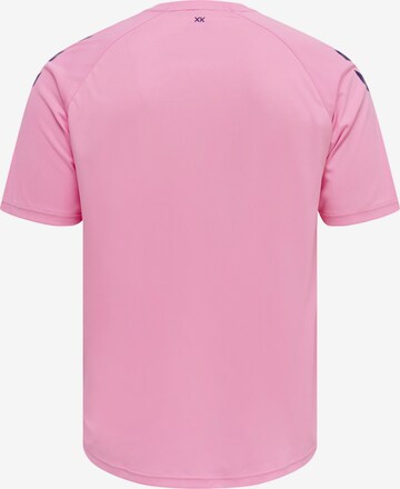 T-Shirt fonctionnel 'Poly' Hummel en rose