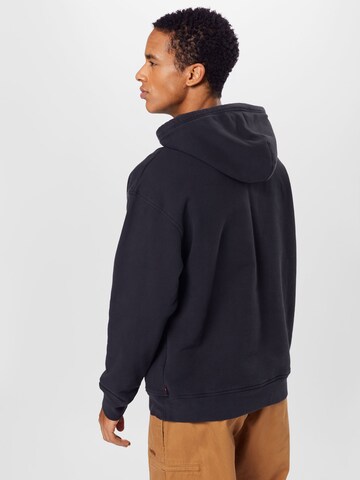 LEVI'S ® Regular Fit Sweatshirt 'Relaxed Graphic Hoodie' in Schwarz