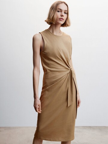 MANGO Dress 'FERTINA' in Brown: front