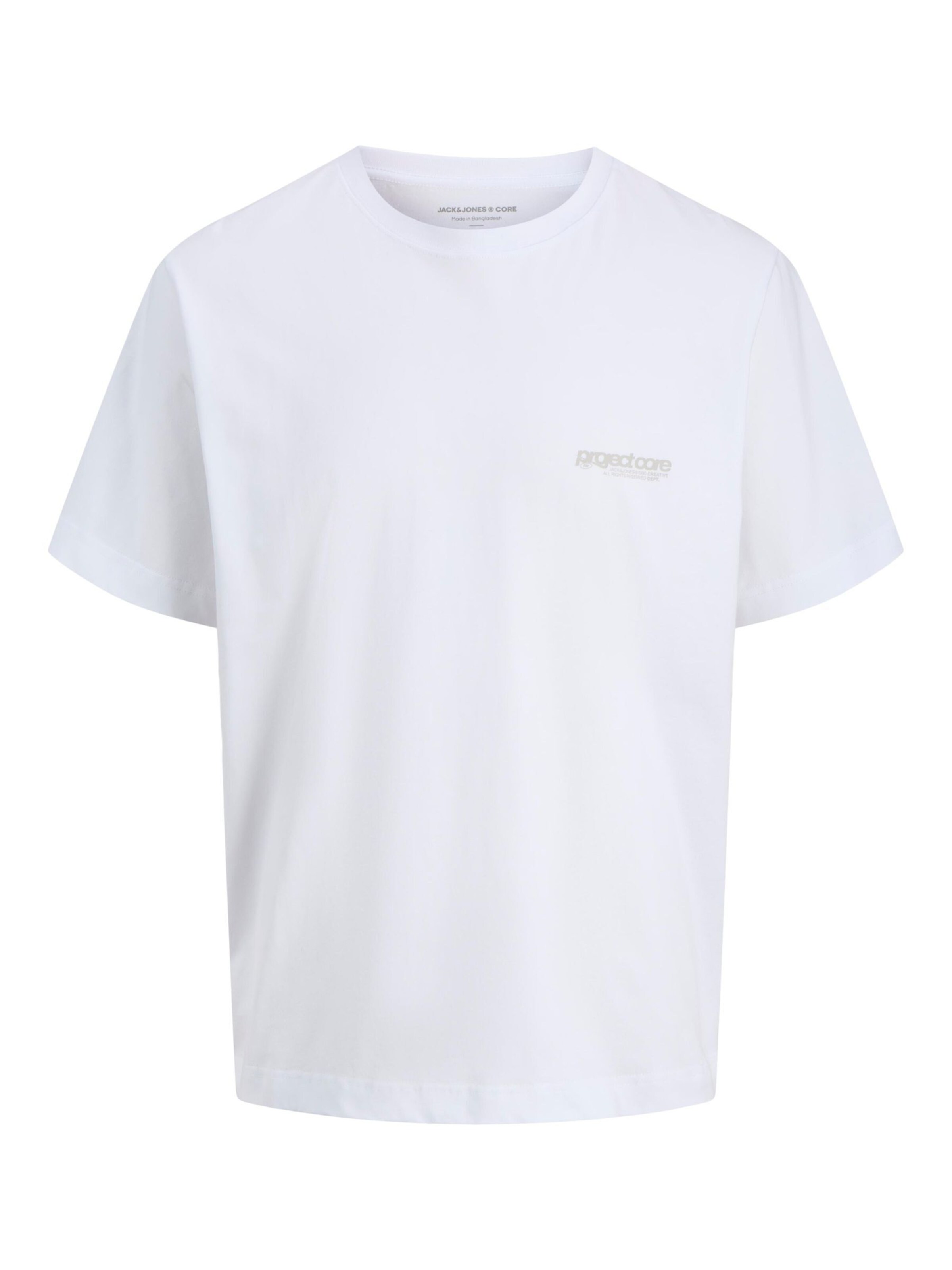 JACK & JONES Shirt in L in beige / weiß, Produktansicht