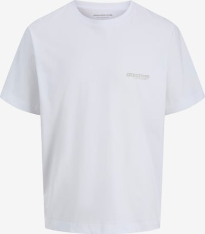 JACK & JONES Shirt in L in beige / weiß, Produktansicht