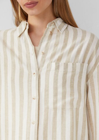 Chemisier s.Oliver en marron