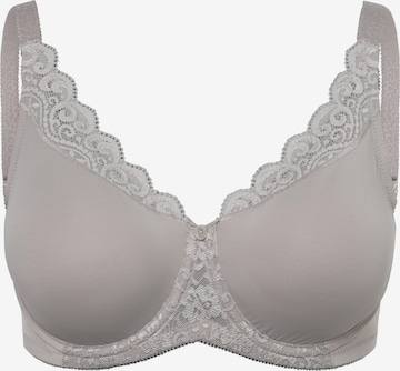 TRIUMPH BH ' Amourette W01 ' in Grau: Vorderseite