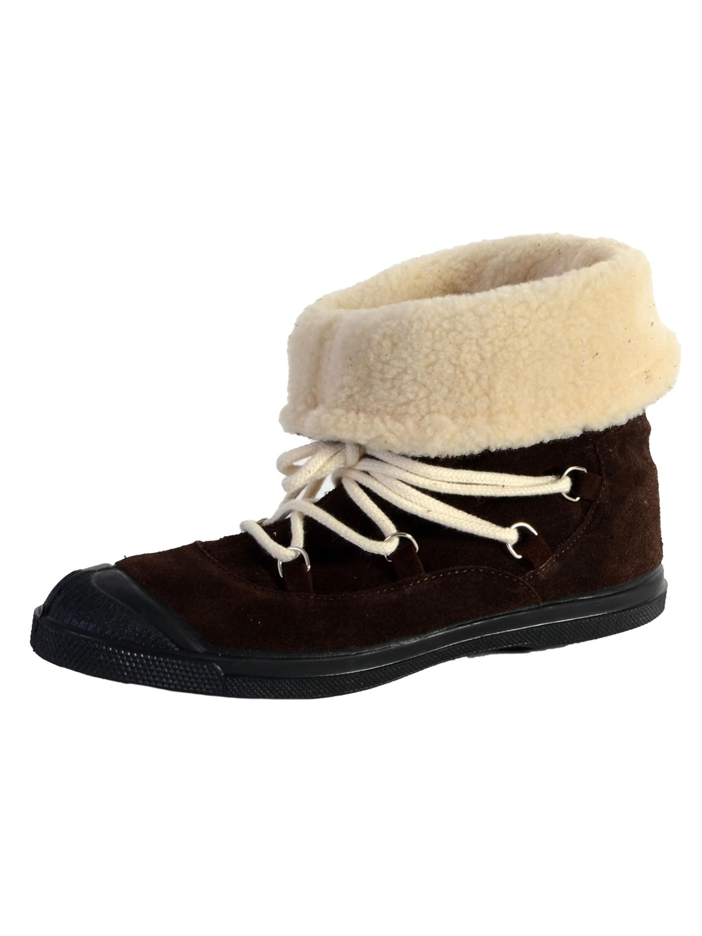 Ankle boots di Bensimon in marrone: frontale