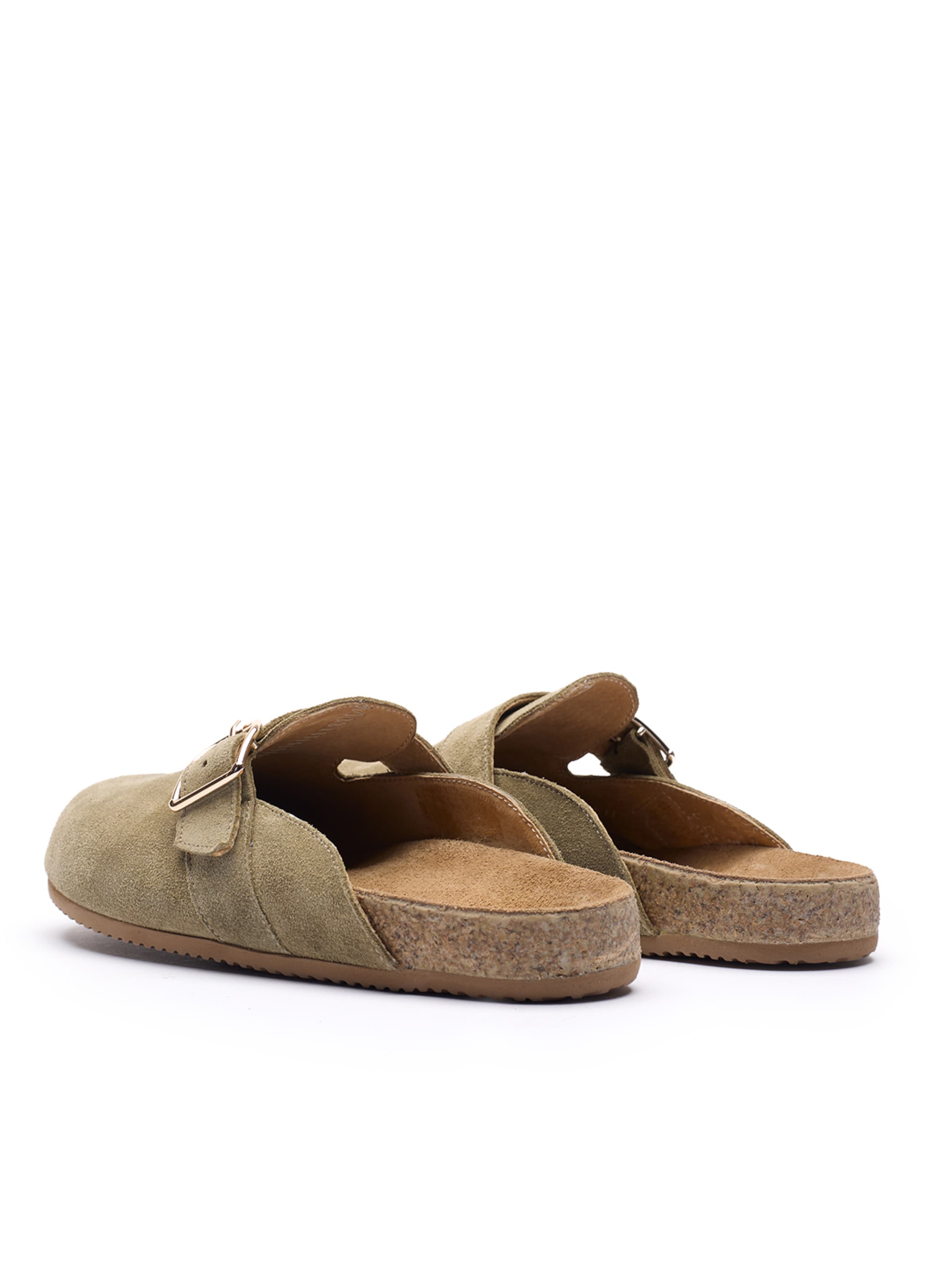 RYŁKO Pantolette i grön