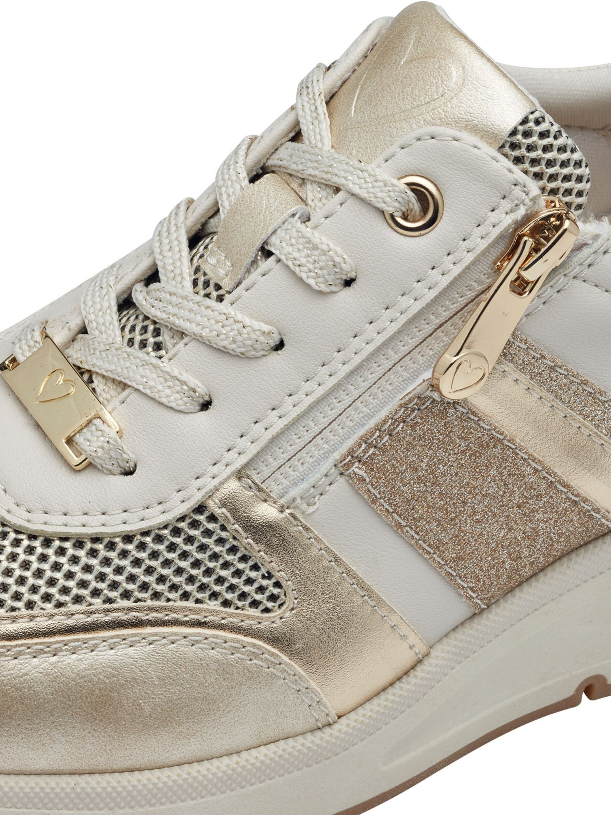 MARCO TOZZI Sneakers laag in Beige