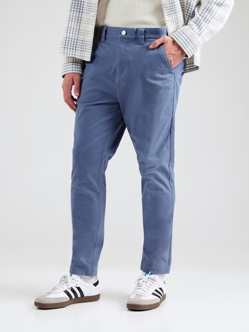 Tommy Jeans Regular Hose 'Austin' in Blau: Vorderseite