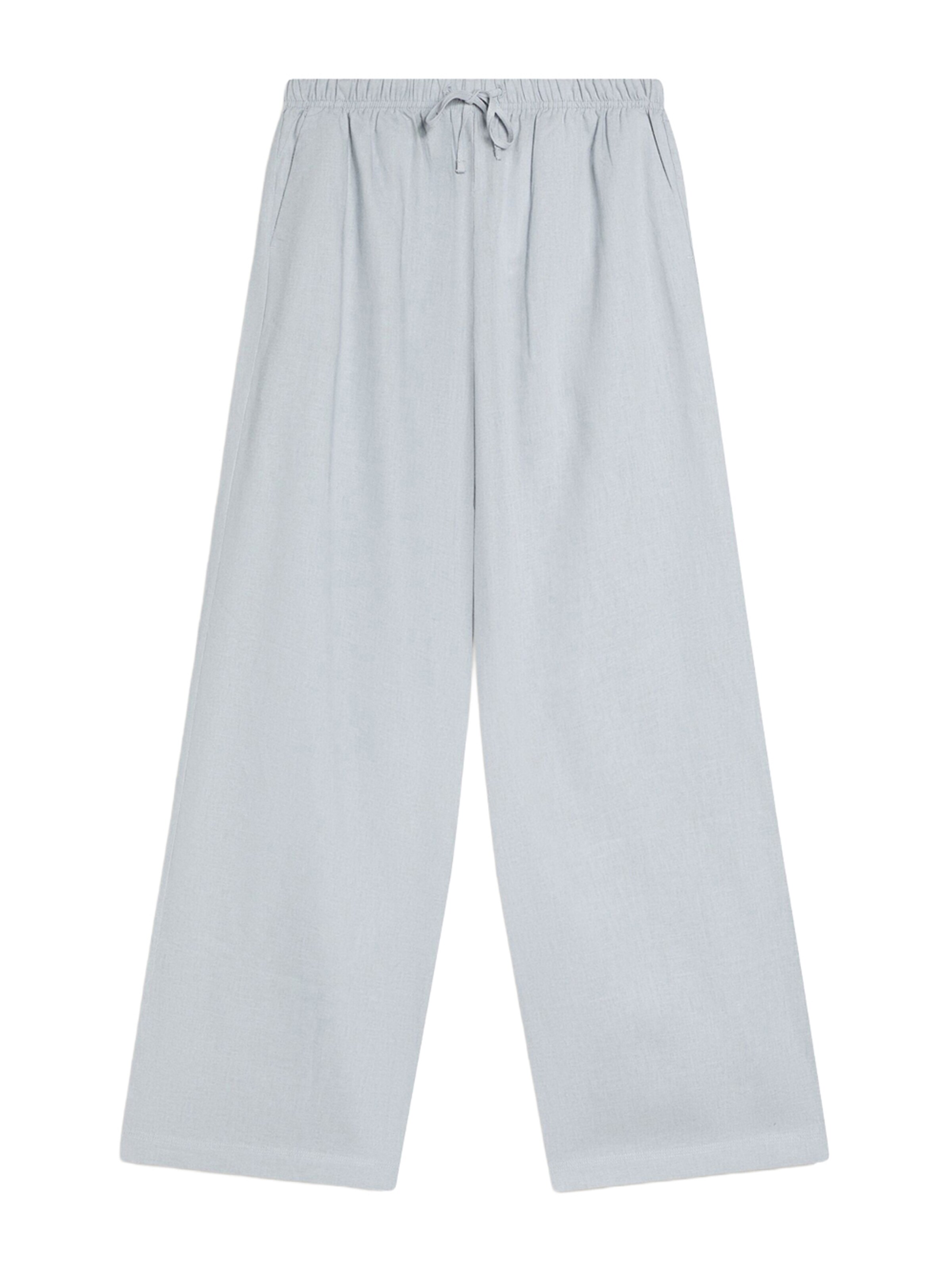 Bershka Nadrág - szürke: elől