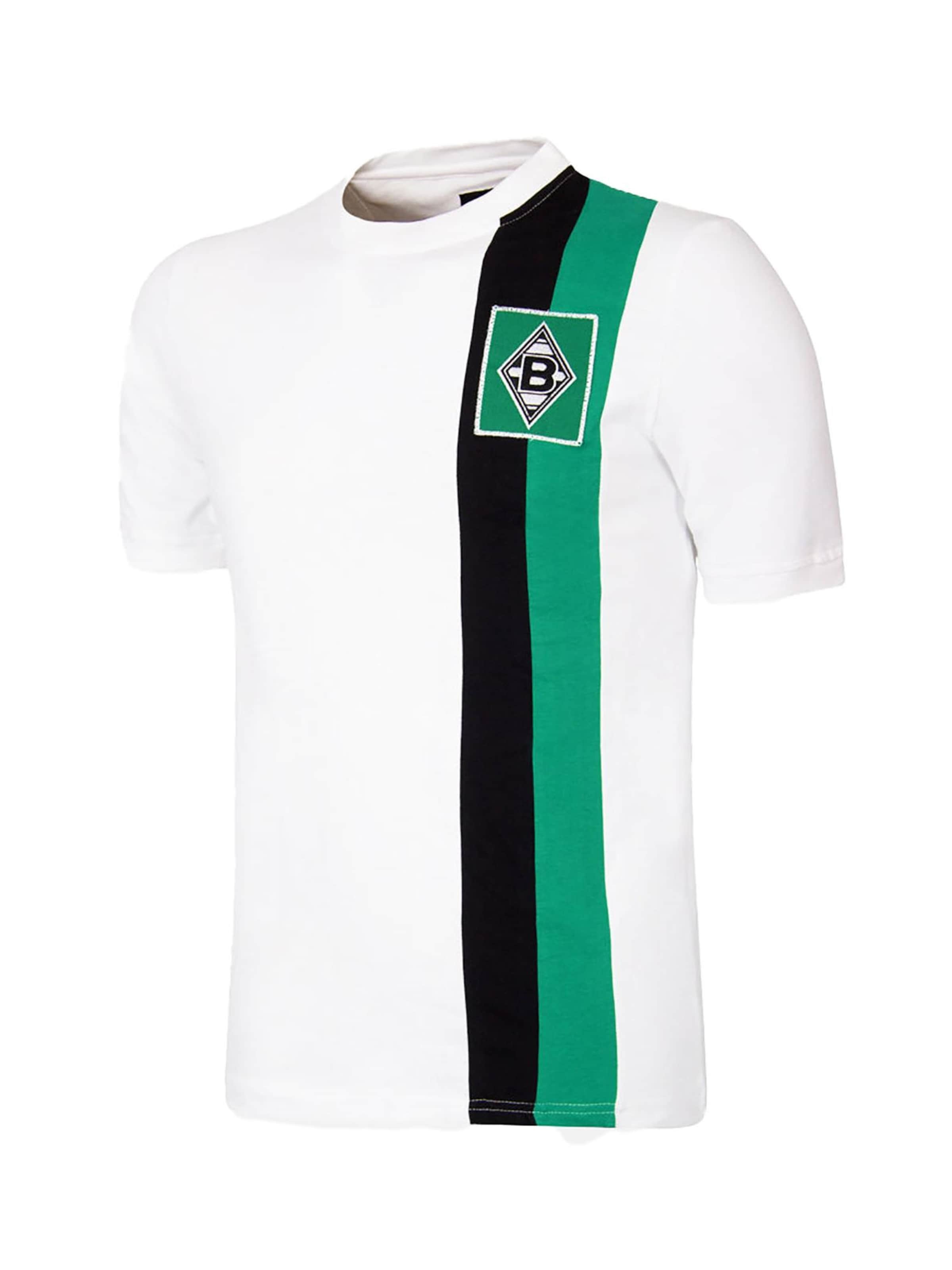 Copa Jersey 'Borussia Mönchengladbach Retro 1970-74' in White: front