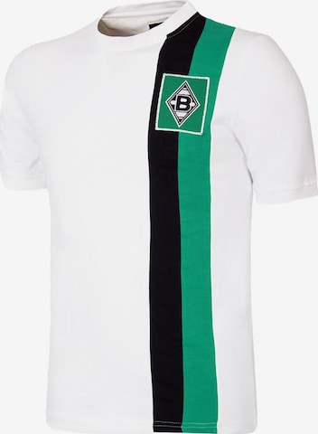 Copa Trikot 'Borussia Mönchengladbach Retro 1970-74' in Weiß: Vorderseite