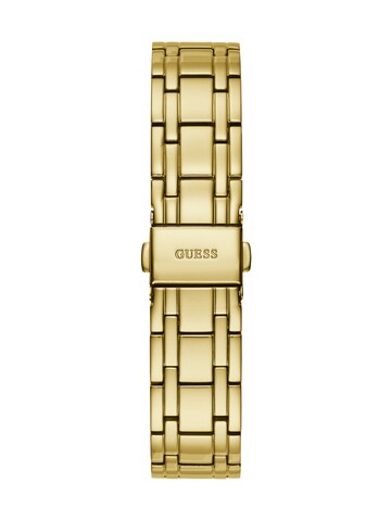 GUESS Analoog horloge 'CRYSTALLINE' in Goud