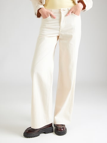 WRANGLER Wide leg Τζιν 'WORLD WIDE' σε μπεζ: μπροστά