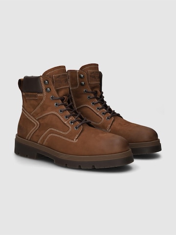 PME Legend Boots 'Skyvan boot in waxed leather' i brun