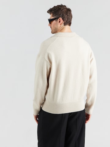 Pull-over 'Ucari' BOSS en blanc