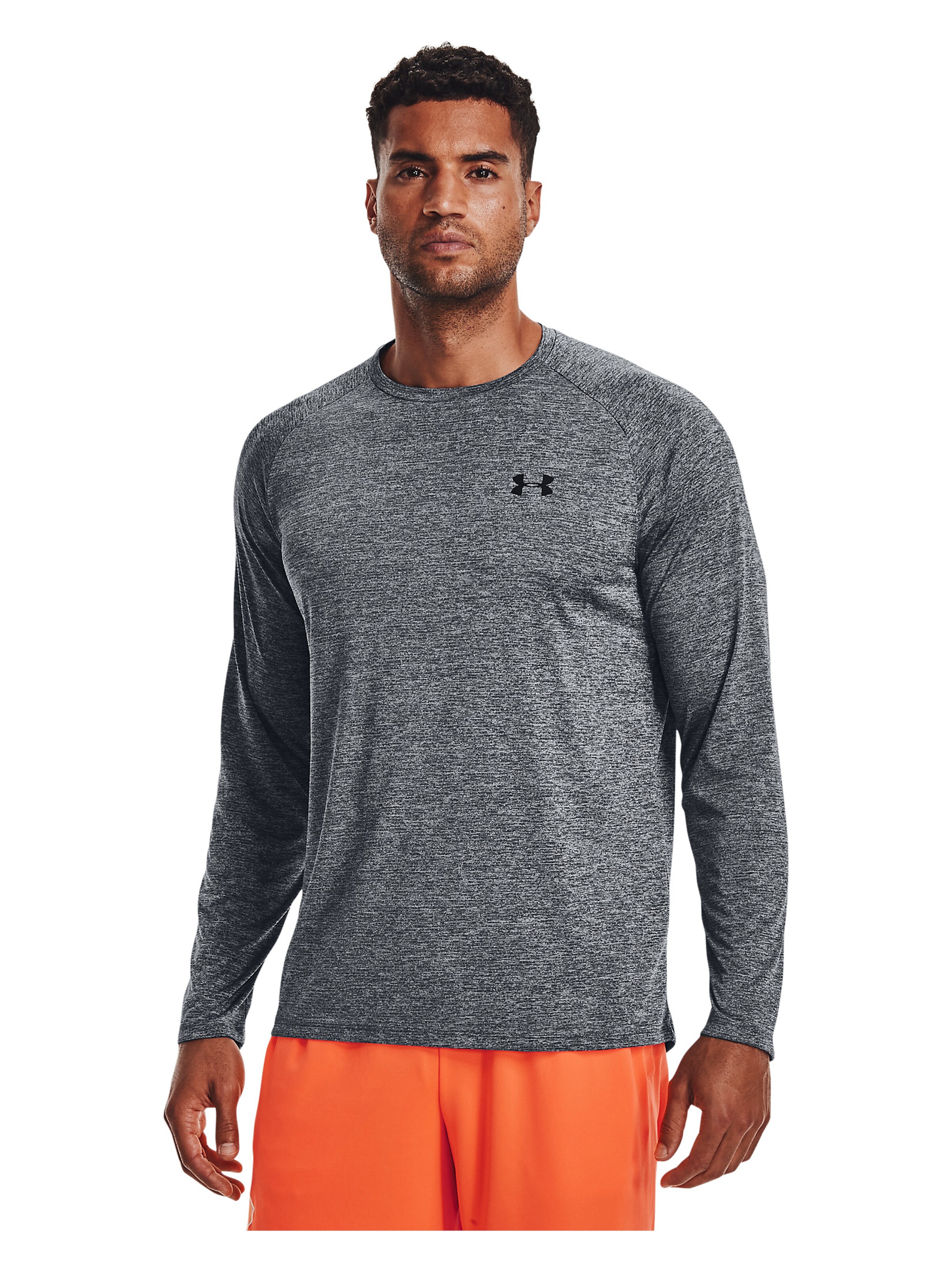 UNDER ARMOUR Funktionsshirt in Grau: Vorderseite