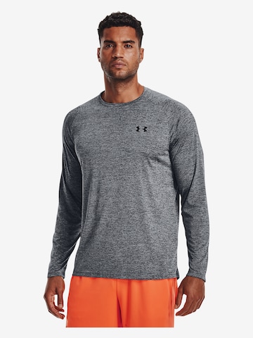 UNDER ARMOUR Funktionsshirt in Grau: predná strana