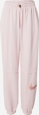 Pantalon Nike Sportswear en rose : devant