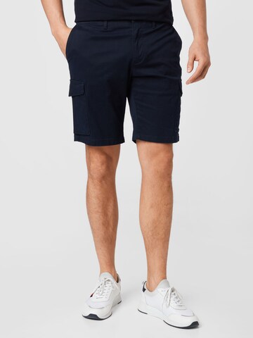 TOMMY HILFIGER Regular Cargobroek '1985 Collection' in Blauw: voorkant