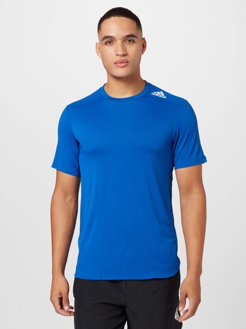 ADIDAS SPORTSWEAR - Camiseta funcional en azul: frente