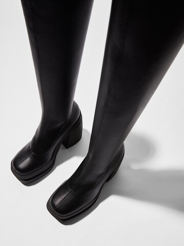 Bottes Bershka en noir