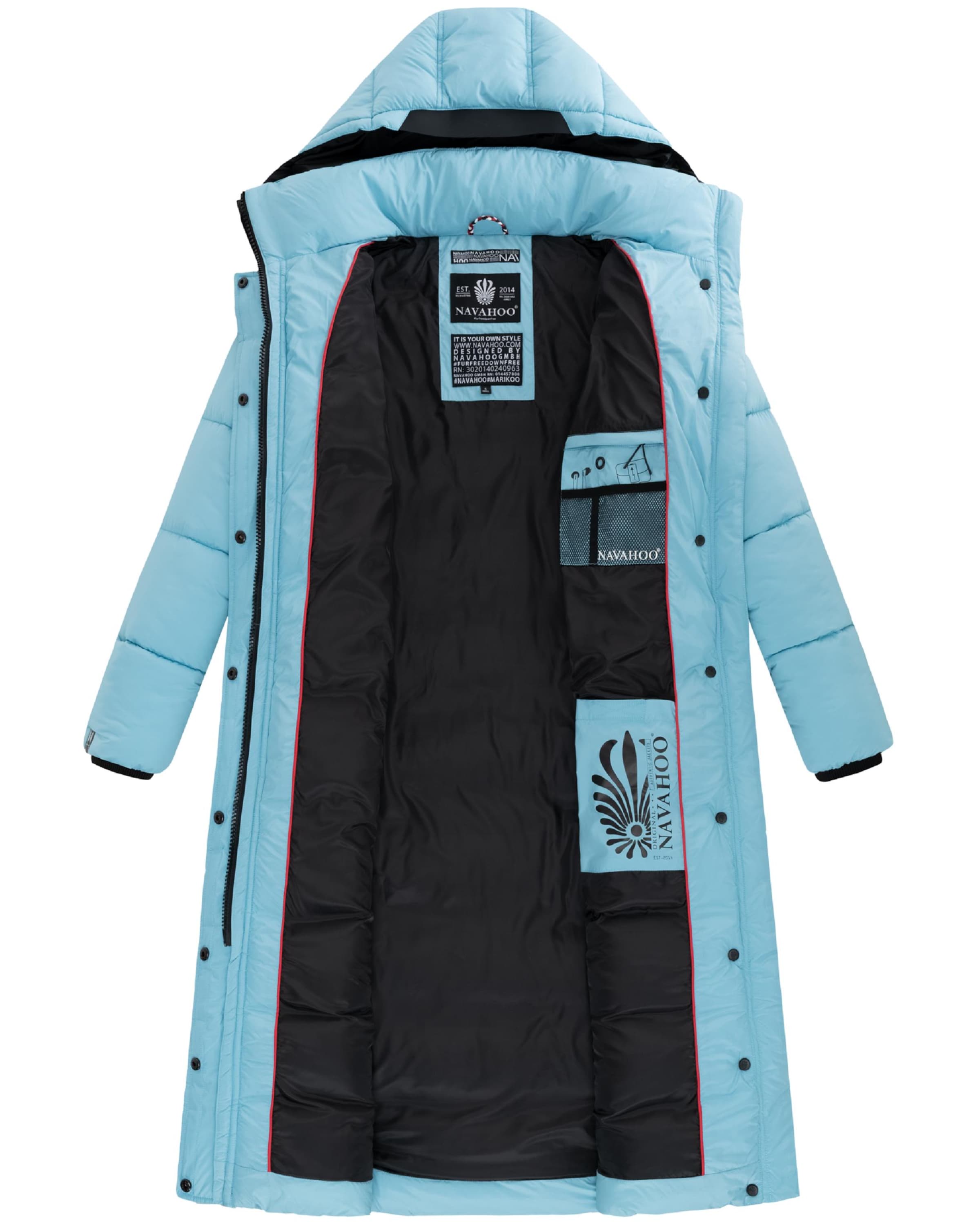 NAVAHOO Зимнее пальто 'Isalie' в Синий