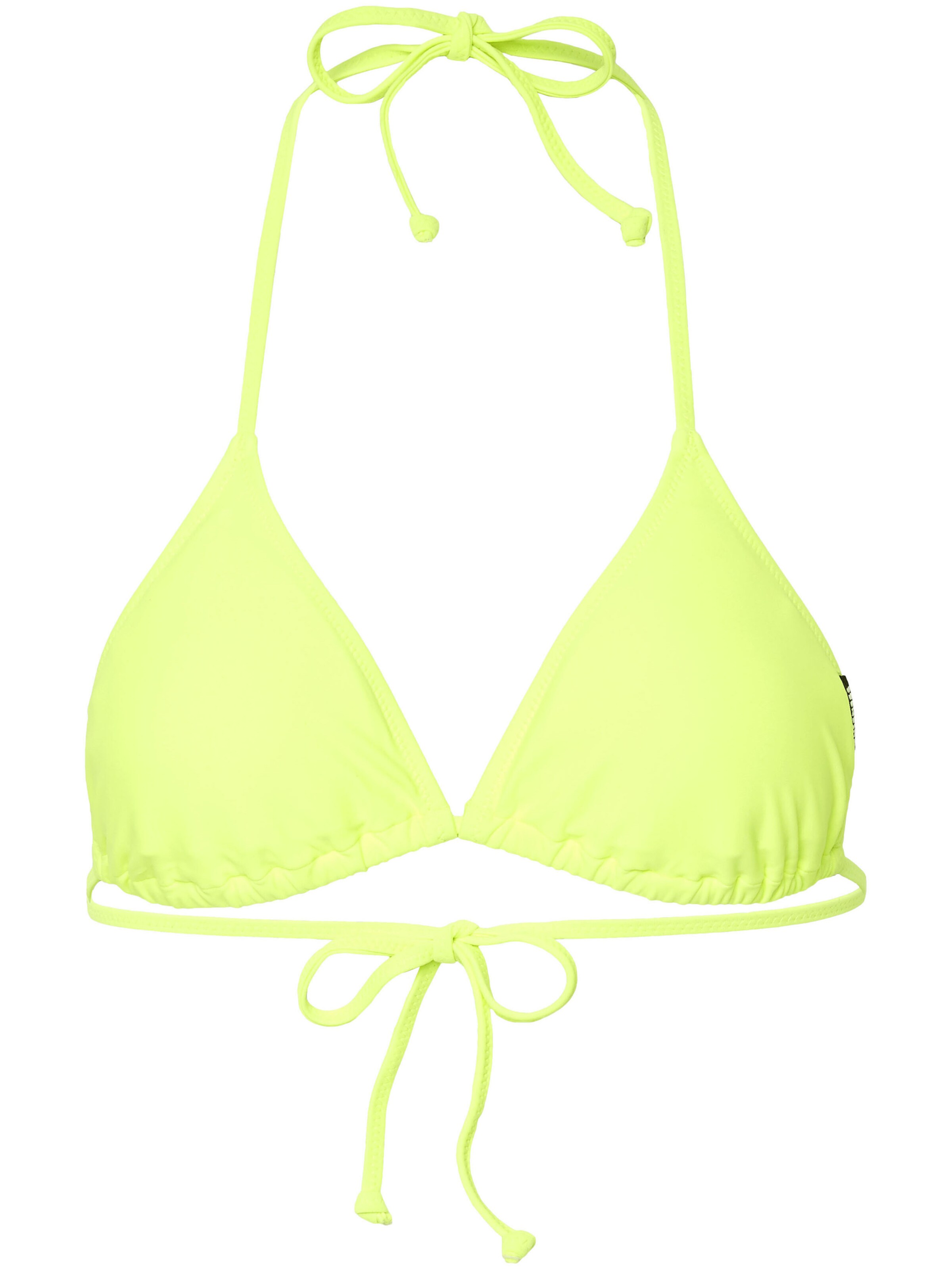 CHIEMSEE Bikini Top in Yellow: front