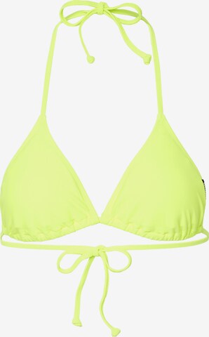 CHIEMSEE Bikini Top in Yellow: front