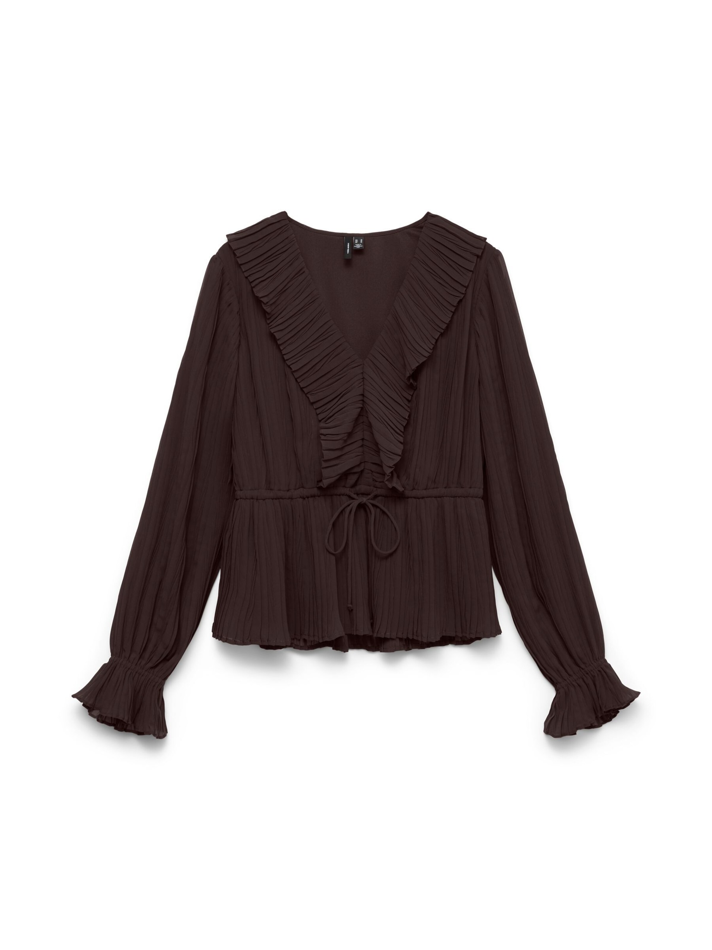 VERO MODA Blouse 'VMDora' in Brown: front