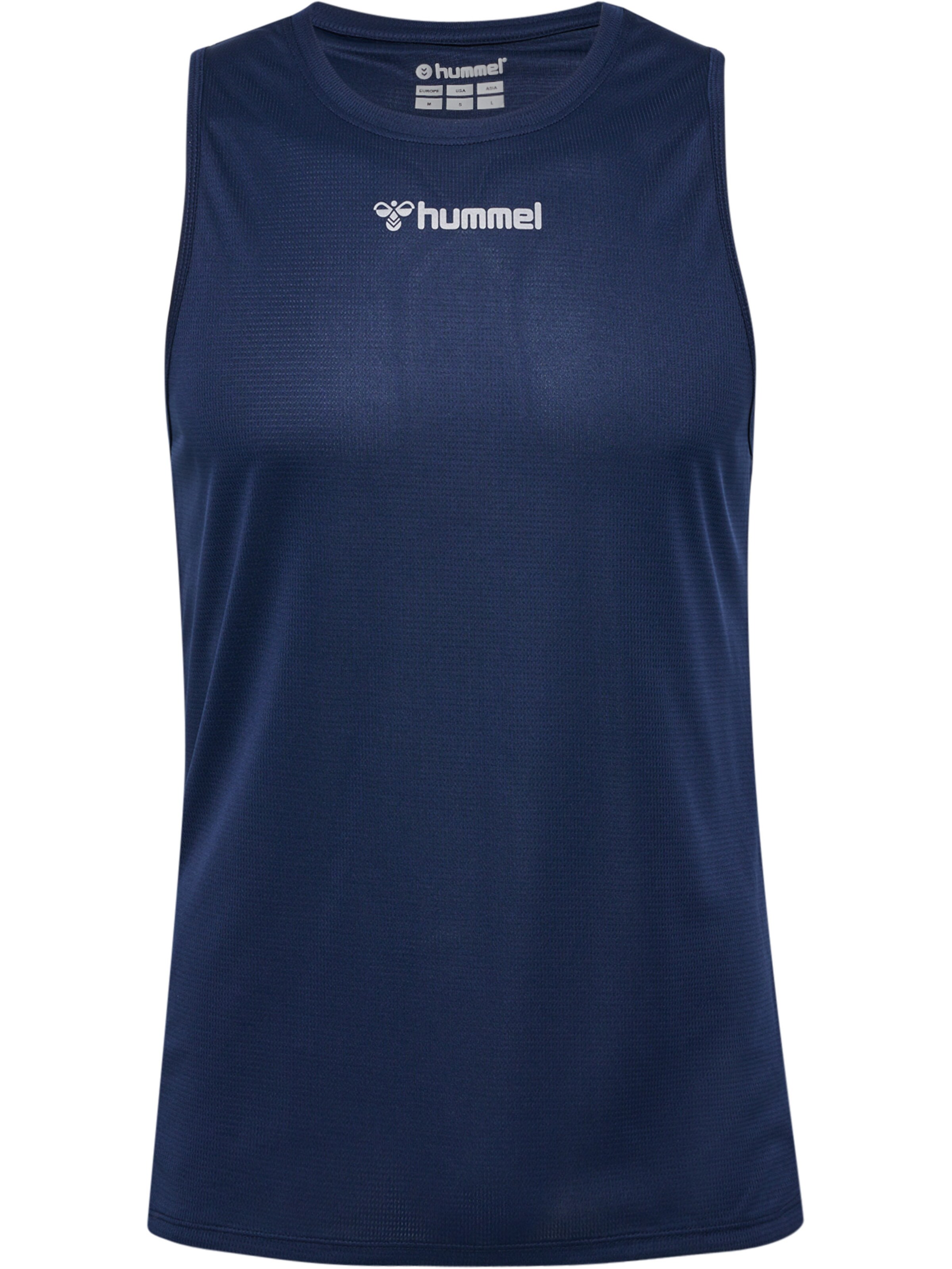 Hummel Functioneel shirt in Blauw: voorkant