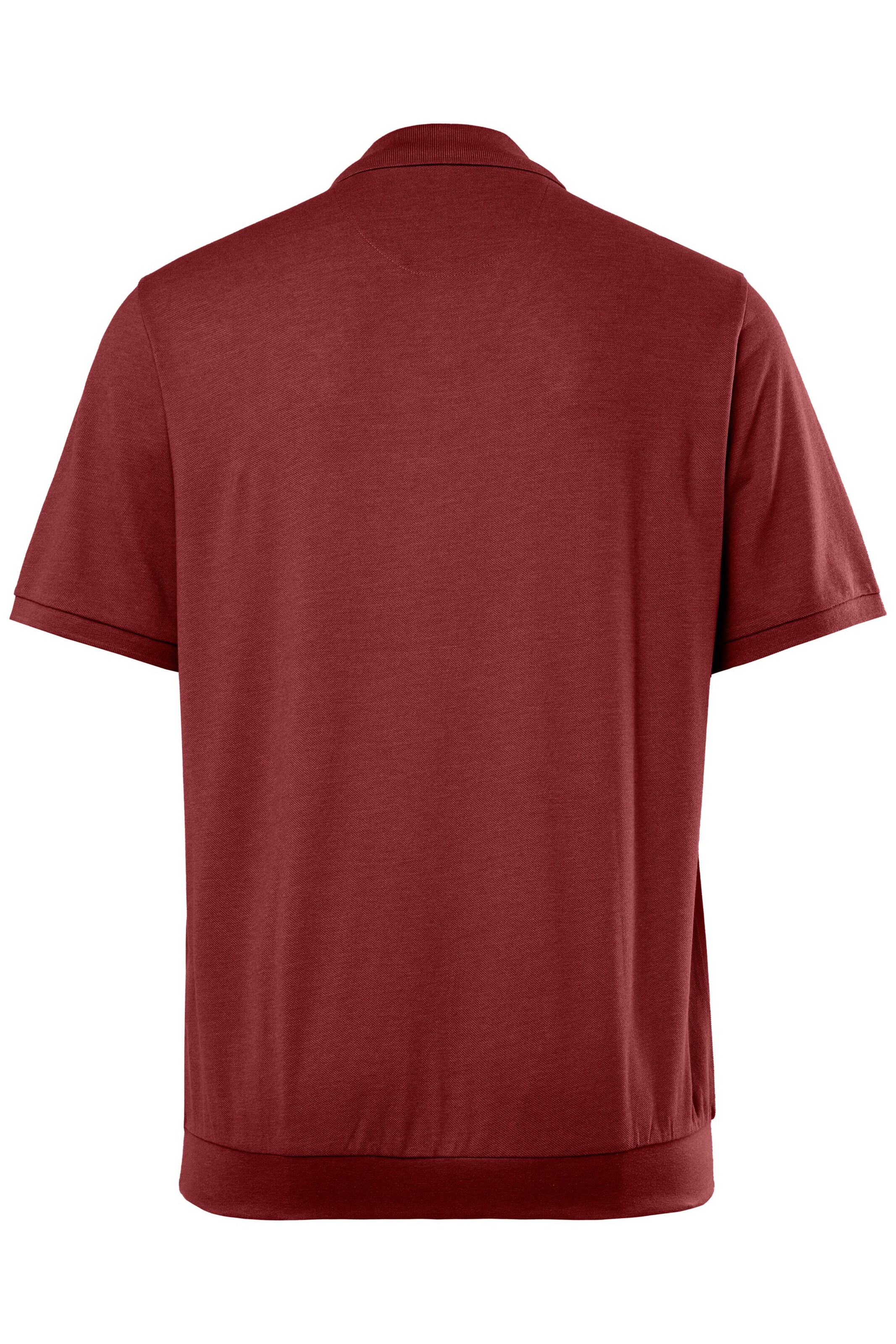 Men Plus Poloshirt in Rot