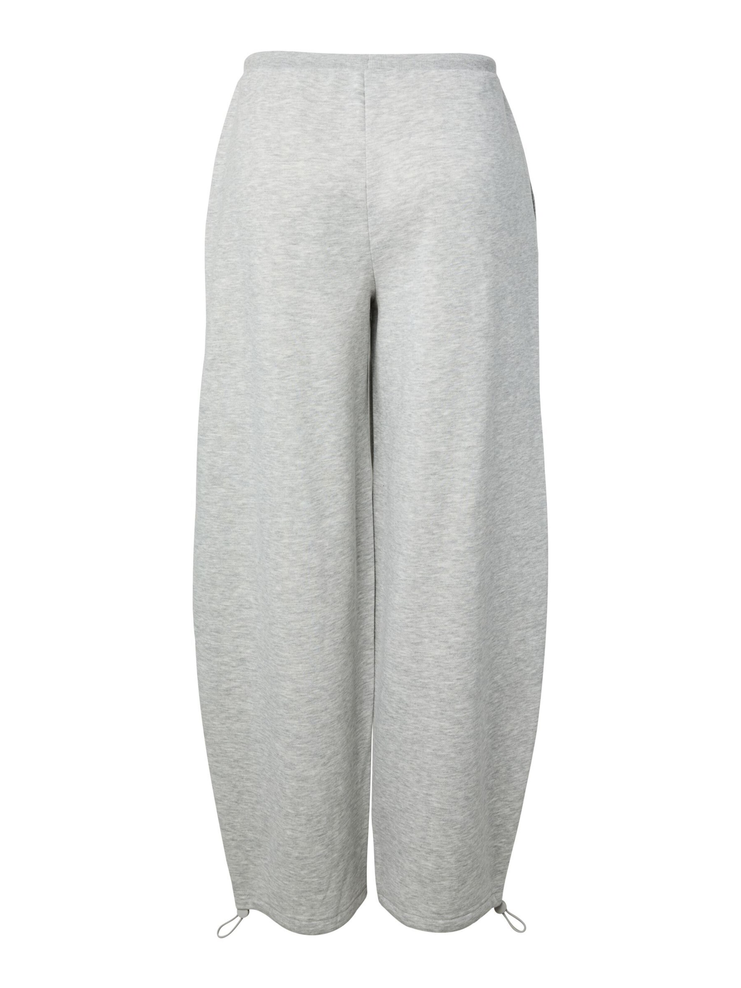 PIECES Loosefit Broek 'PCSali Chilli' in Grijs