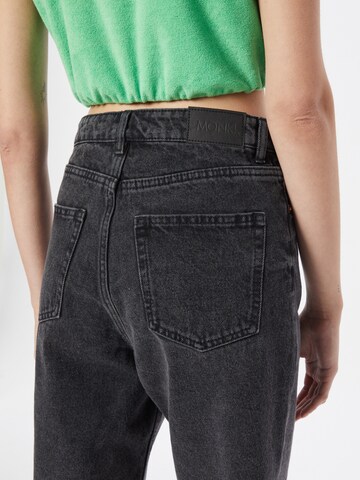 Monki regular Jeans i sort