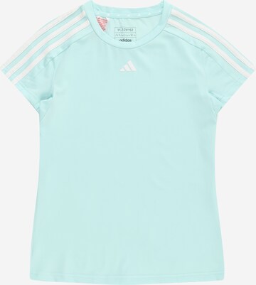 Tricou funcțional 'Essentials' de la ADIDAS SPORTSWEAR pe albastru: față