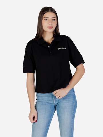 Maglietta 'POLO SHIRT XW000887 AF10819' di ARMANI EXCHANGE in nero: frontale