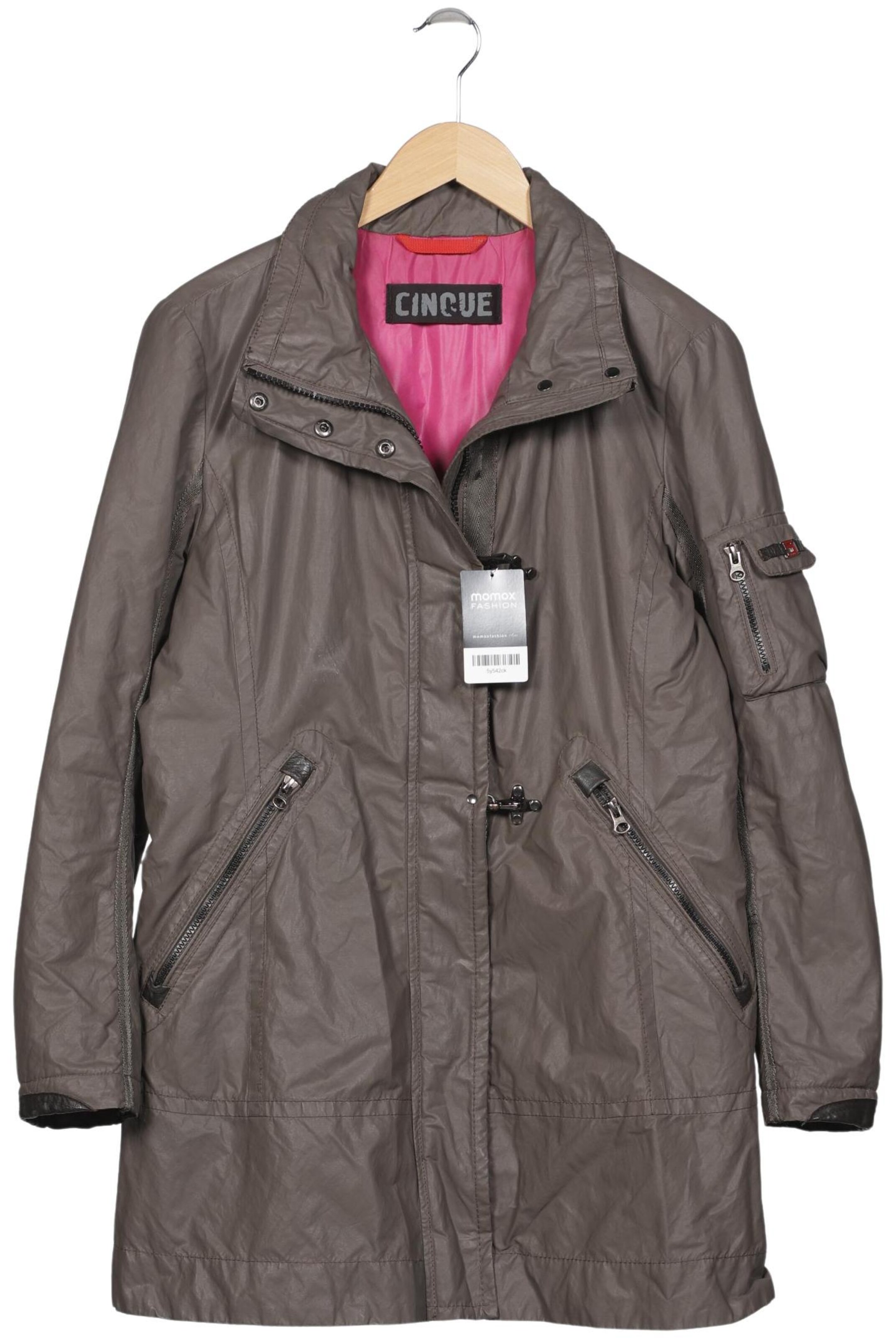 CINQUE Jacket & Coat in L in Grey: front